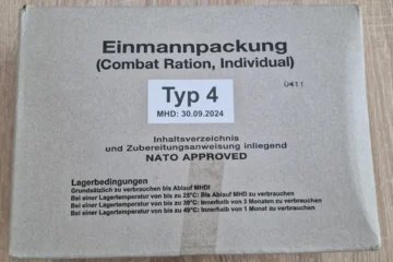 Vokiško 24 h. sauso maisto davinio (SMD) apžvalga. Menu Nr. 4.